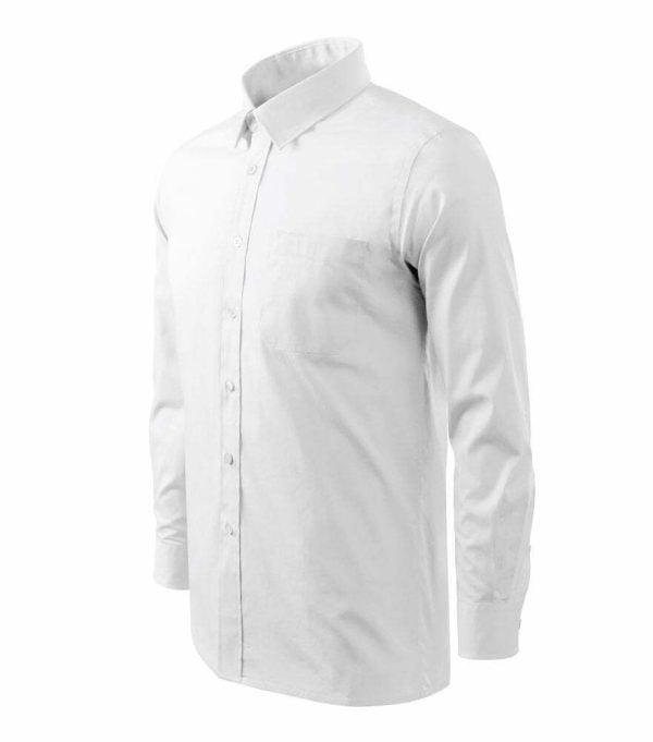 Adlerpóló fehér Férfi Ing - MALFINI Style LS ing férfi