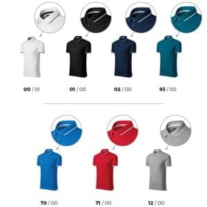 Perfection plain galléros póló férfi 251 (200g)